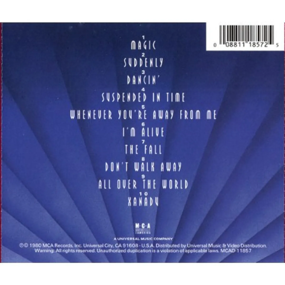 HITWAY MUSIC - XANADU - OST - CD