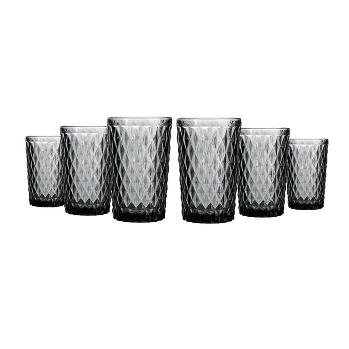 IMAHE - Set 6 Vasos Gris 350ml Imahe IMAHE