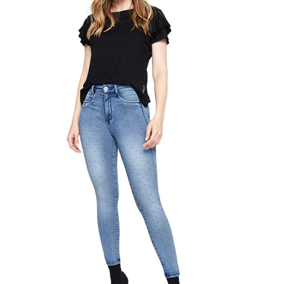 AMALIA JEANS - Jeans Mujer High Waist Ruby 4315 Azul Amalia Jeans