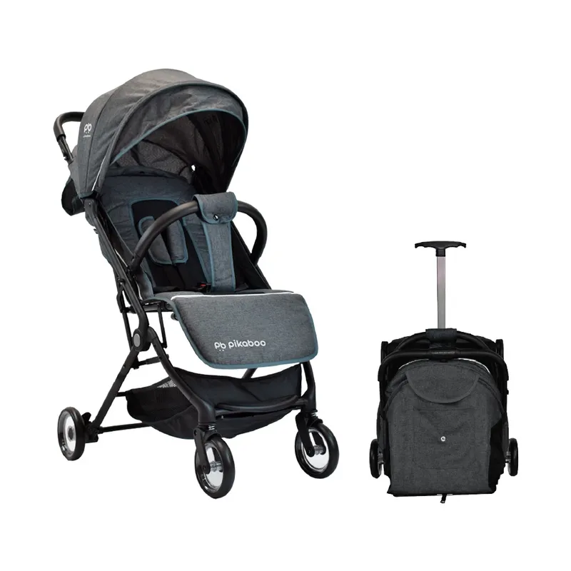 PIKABOO - Coche Compacto Pikaboo Ferrara Plus Gris