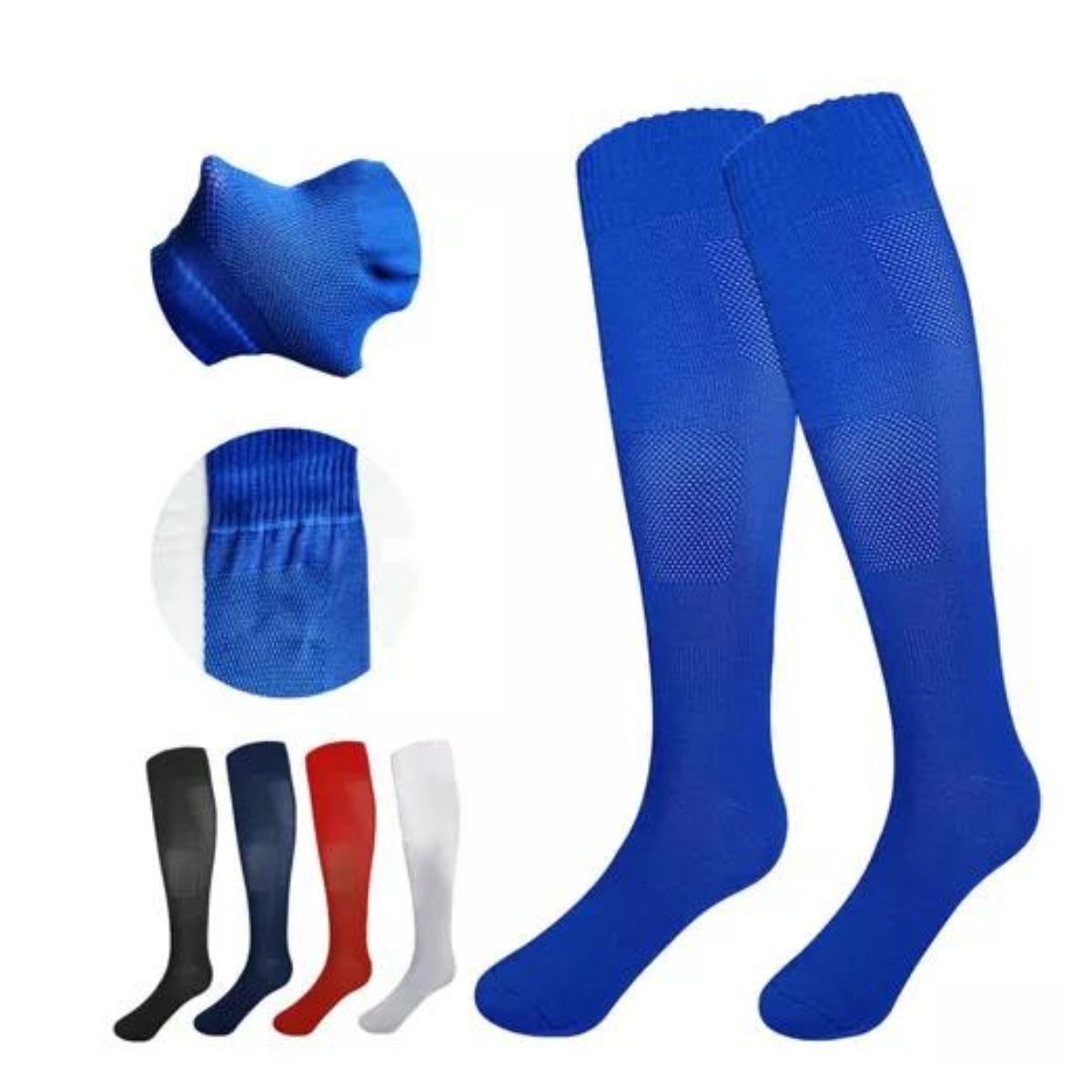 LOOK SHOP - Par Calcetas De Futbol Soccer Medias Deportivas Unisex Adulto 413