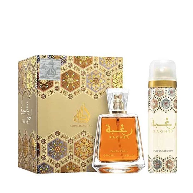 LATTAFA - Lattafa Raghba 100ML EDP Unisex Estuche