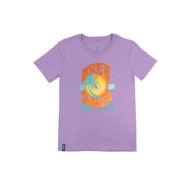 FICCUS - Polera Junior Niño Day To Day Lila