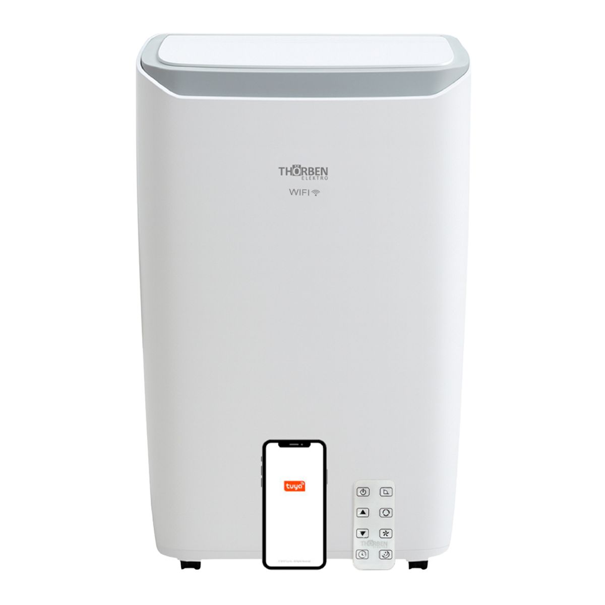 THORBEN - Aire Acondicionado Portátil Frio/Calor Smart Pac 4 En1 Wifi 14000 Btu