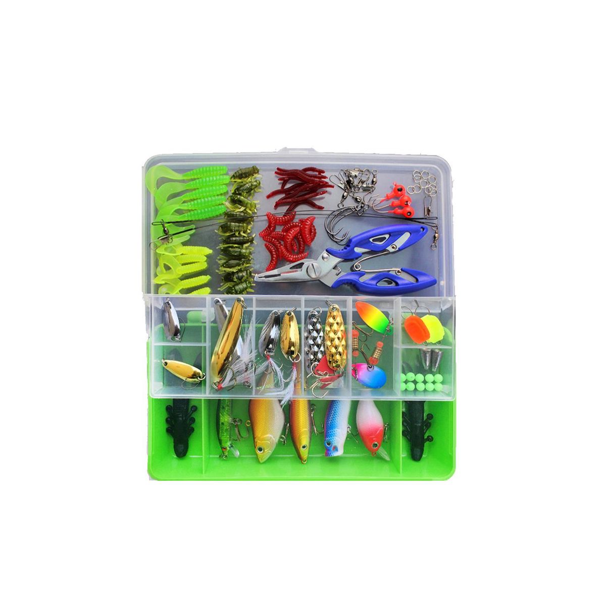 GENERICO - Señuelos De Pesca Kit De 101 Unidades - SC.