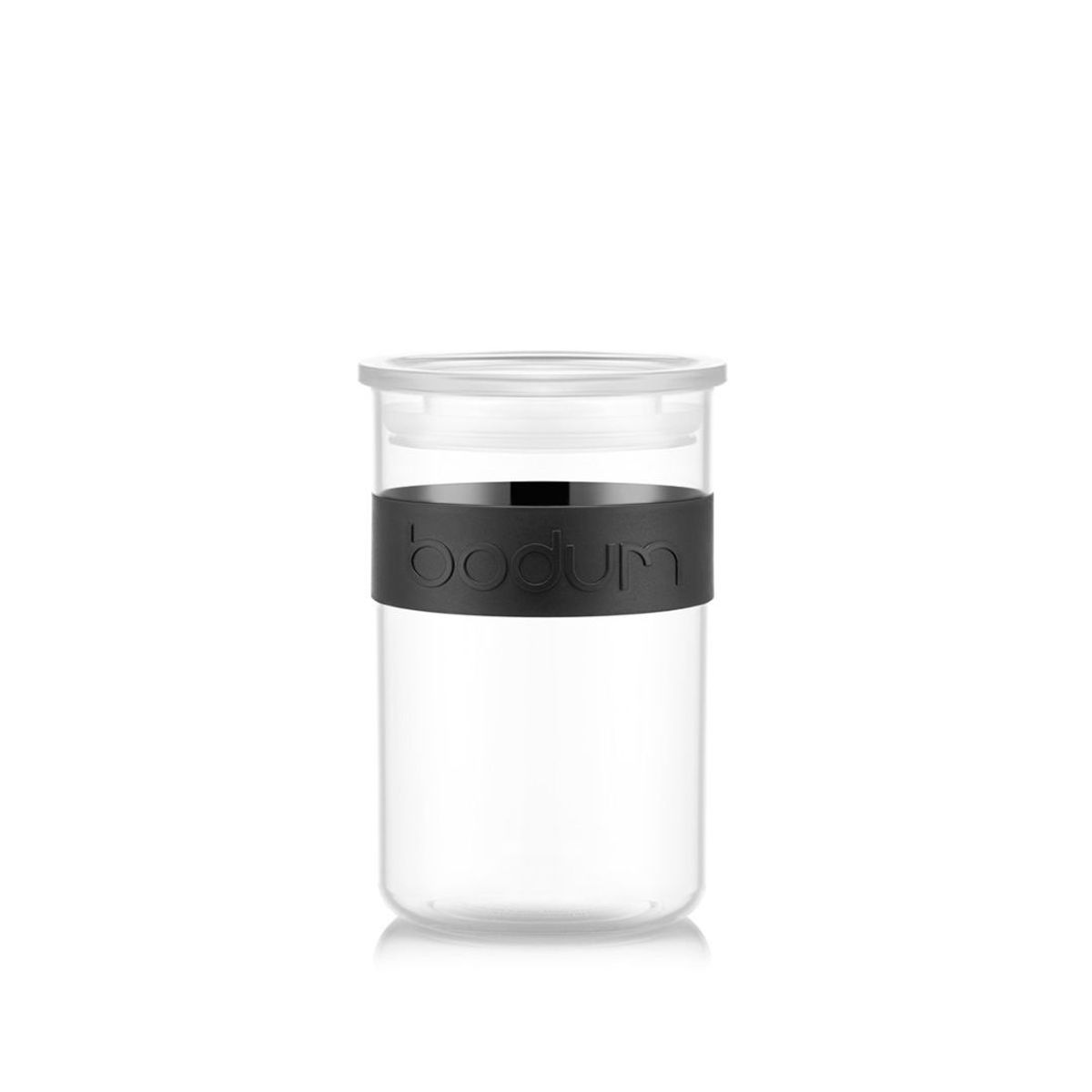 BODUM - Set de 2 Jarros de Almacenamiento Bodum – Plástico Transparente 0,6 L, Libre de BPA