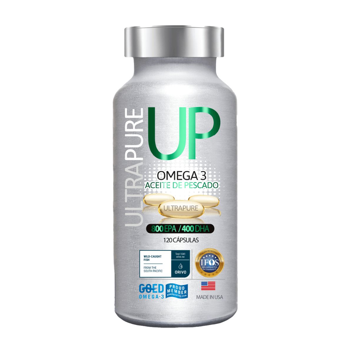 NEWSCIENCE - Omega Up UltraPure, Omega 3 (120 caps)
