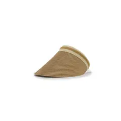 GENERICO - Visera rafia cinta bicolor Accesoría