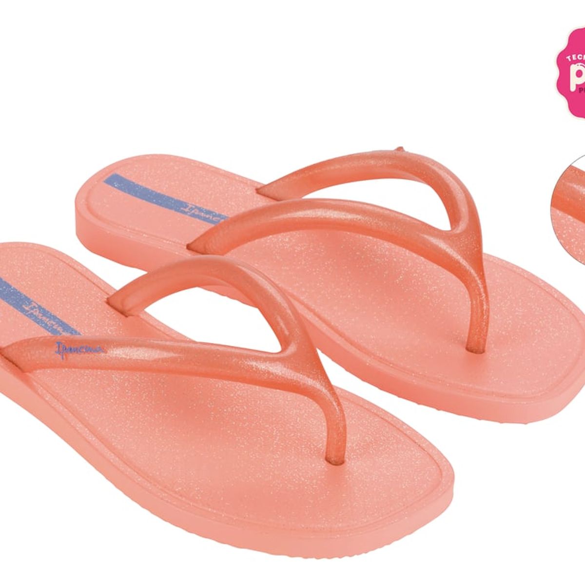 IPANEMA - Sandalia Mujer Naranja Puffer Ipanema