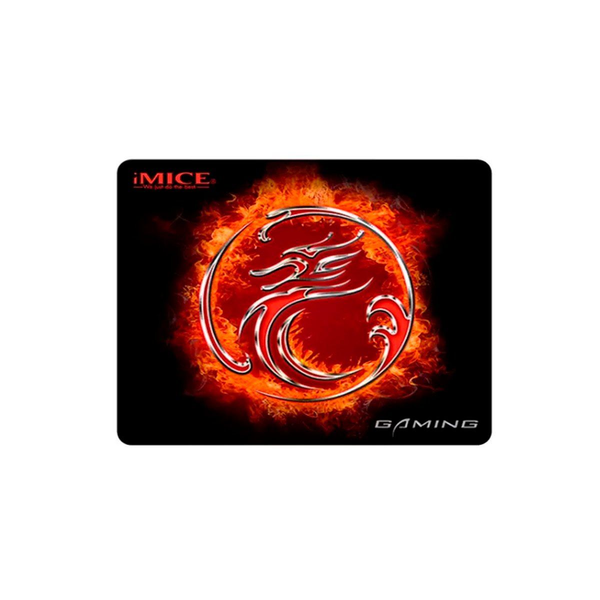 IMICE - Mousepad Gamer S Antideslizante Imice Pd33 25x30 Rojo