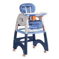 Silla de comer 3 EN 1 bebemorning azul