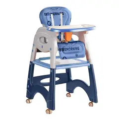 VOYAGE - Silla de comer 3 EN 1 bebemorning azul