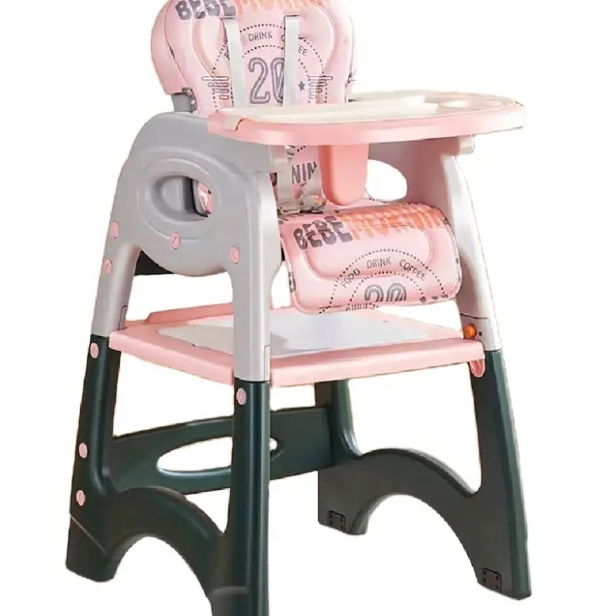 VOYAGE - Silla de comer 3 EN 1  Voyage bebemorning  rosado