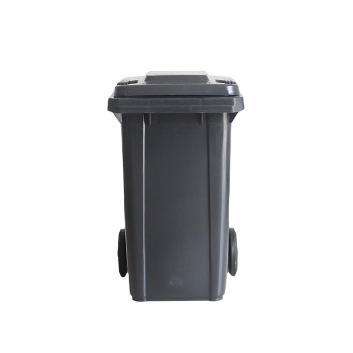 CRUSEC - Contenedor Cubo Basurero Grande Con Tapa y Ruedas 120L