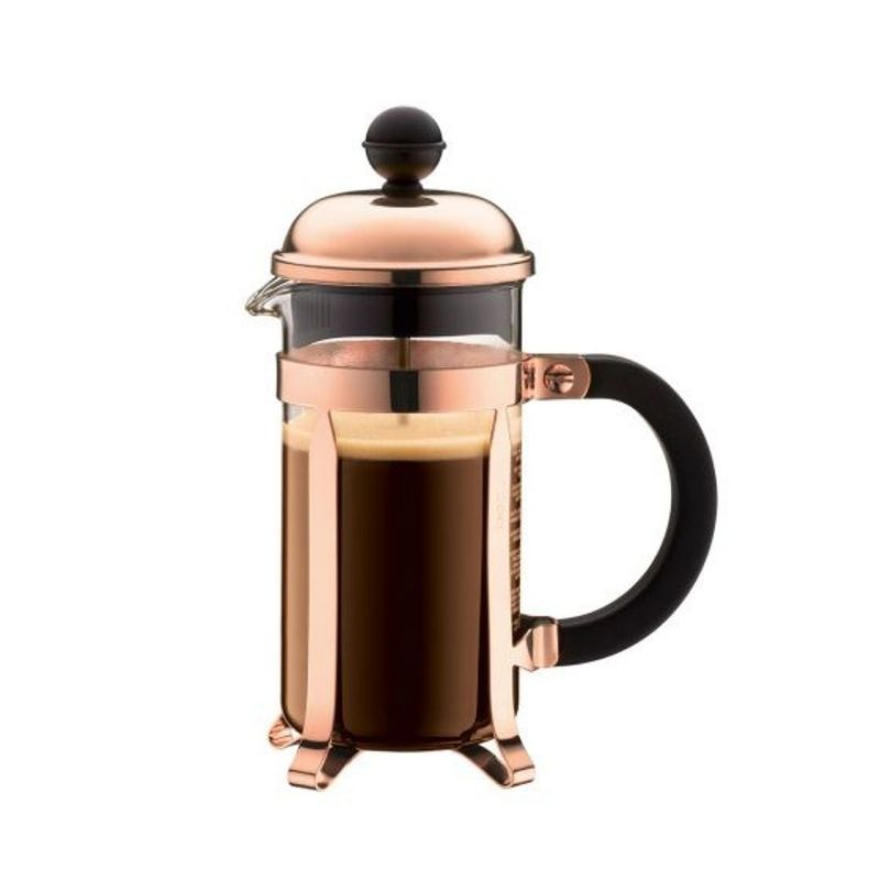 BODUM - Cafetera Bodum Chambord prensa francesa 0.35 litros cobre