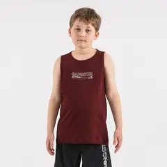 GANGSTER - Niño Polera Sm Camo Burdeo