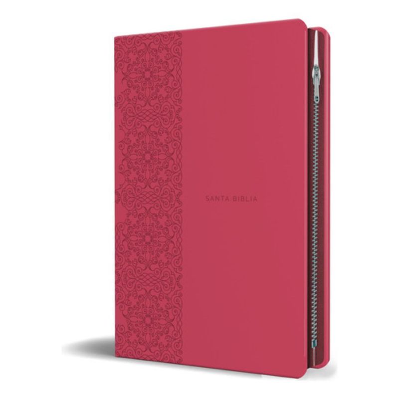 PENGUIN - Biblia Rvr60 - Imitación Piel - Fucsia Con Cierre