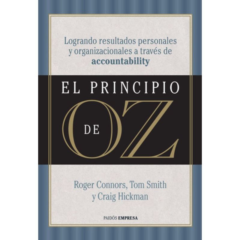 PAIDOS - El Principio De Oz - Smith, Tom Rob