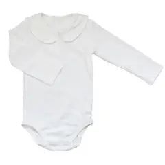 ONCOTTON WHITE BASIC COLLECTION - Body Peter Pan manga larga