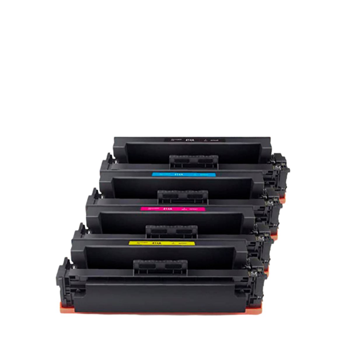 GENERICO - W2020,W2021,W2022,W2023 Pack 4 colores compatible Hp 414A Con chip 