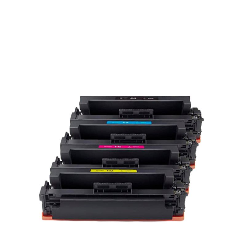 GENERICO - W2020,W2021,W2022,W2023 Pack 4 colores compatible 414A Con chip