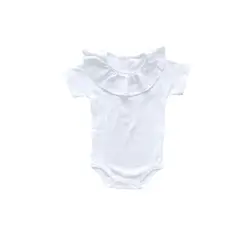 ONCOTTON WHITE BASIC COLLECTION - Body Cuello Payaso manga corta