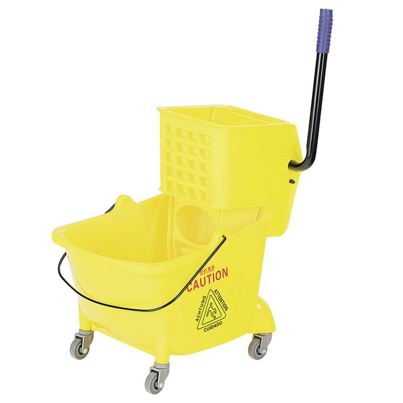 Luster - Carro Estrujador 35 Lts Amarillo Luster