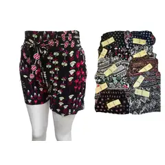 AGW - Pack 3 Short De Vestir Mujer Estampado