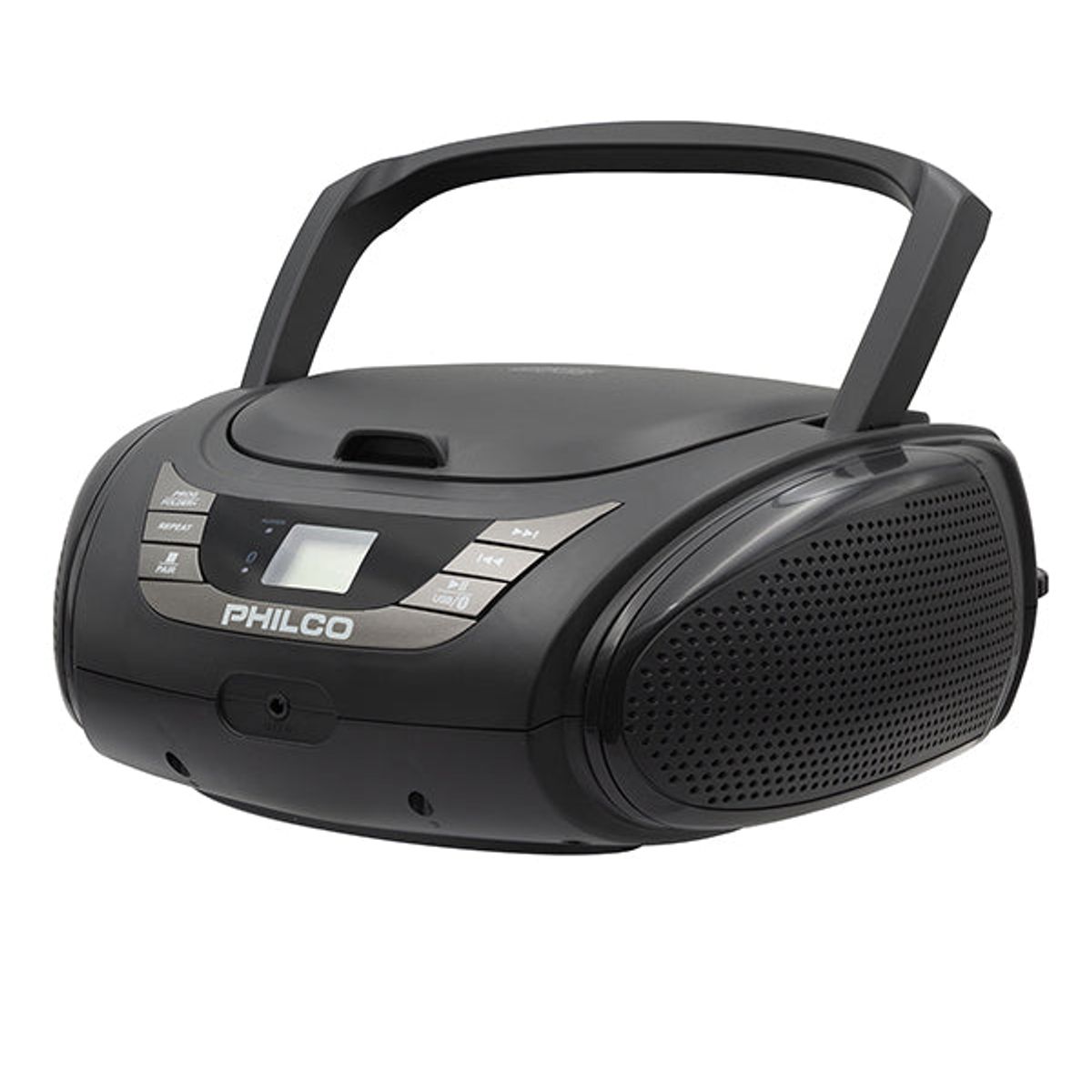 PHILCO - Radio Boombox con CD/ Mp3/ USB/ Aux/ FM Bluetooth 2120BT