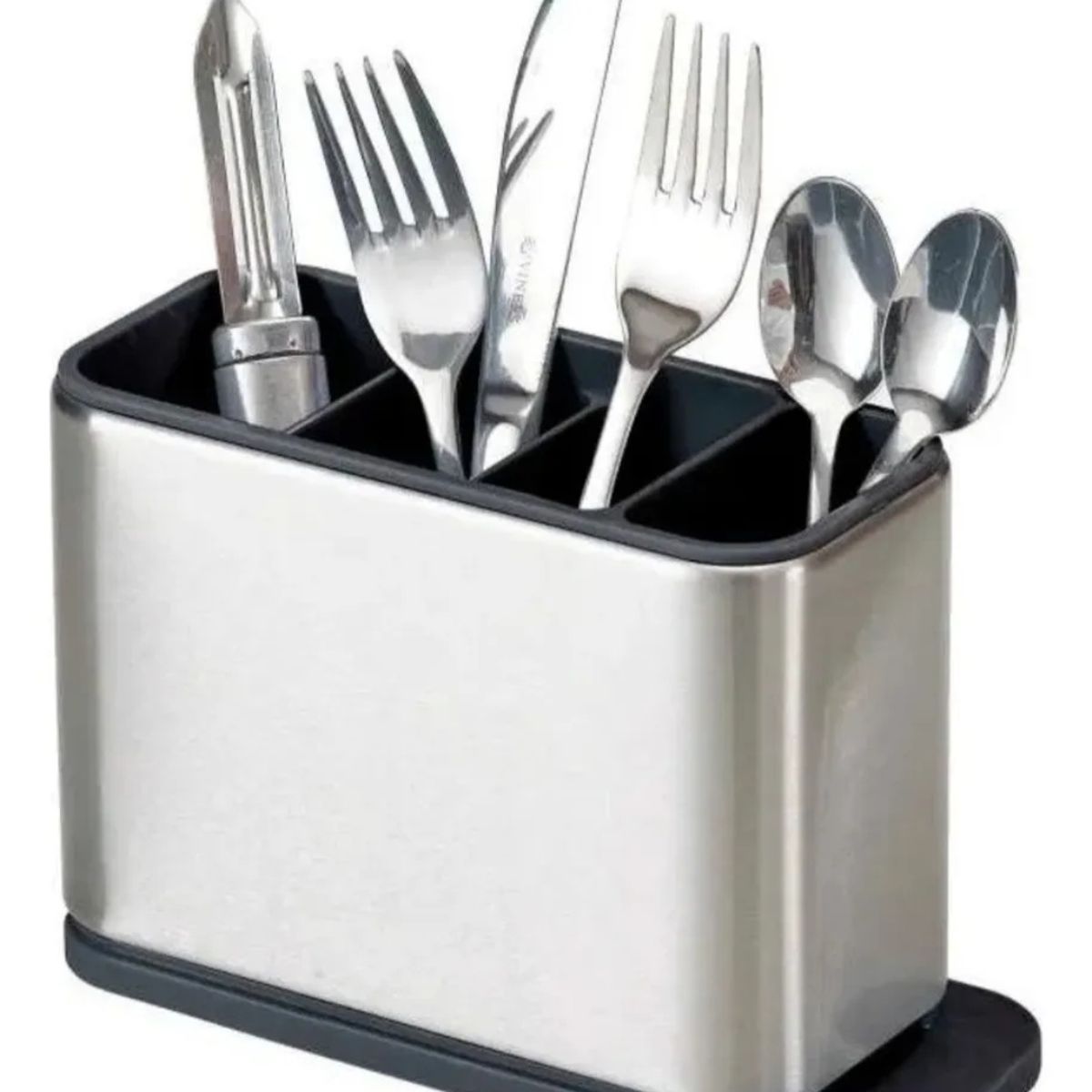 GENERICO - Escurridor De Cubiertos Utensilios Cocina Acero Inoxidable
