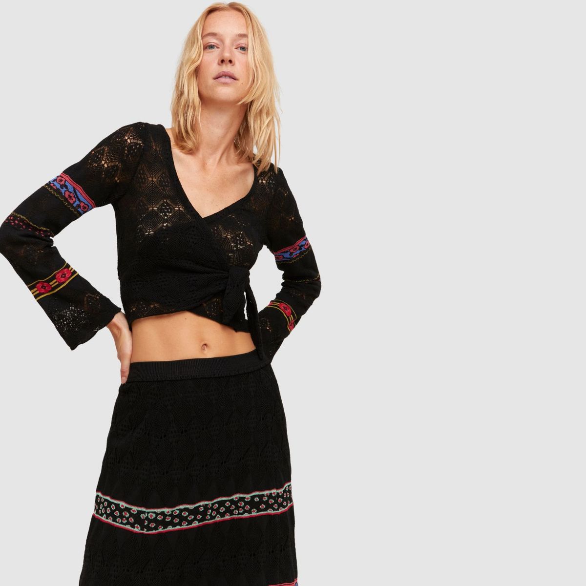 ALDO MARTINS - Falda Aldo Martins Negra Milan