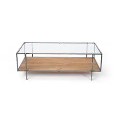 THE POPULAR DESIGN - MESA DE CENTRO VIDRIO BOX