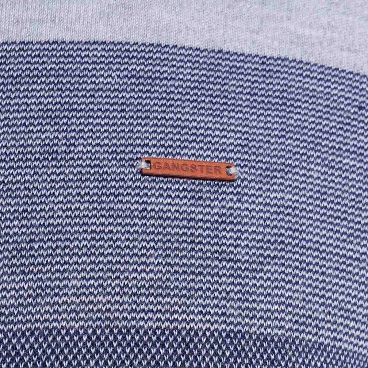 GANGSTER - Chaleco Delgado Olmo Gris Gangster