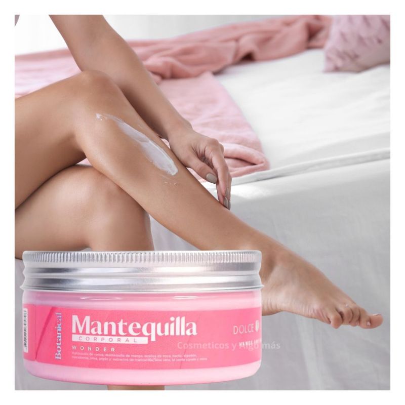DOLCE BELLA - Manteca corporal concentrada regenerativa exfoliante y humectante.