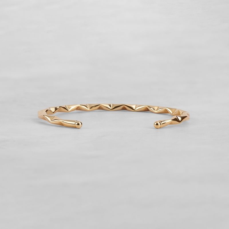 BY LAS CAYETANAS - Pulsera esclava JADE