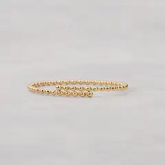 BY LAS CAYETANAS - Pulsera esclava flexible KORA