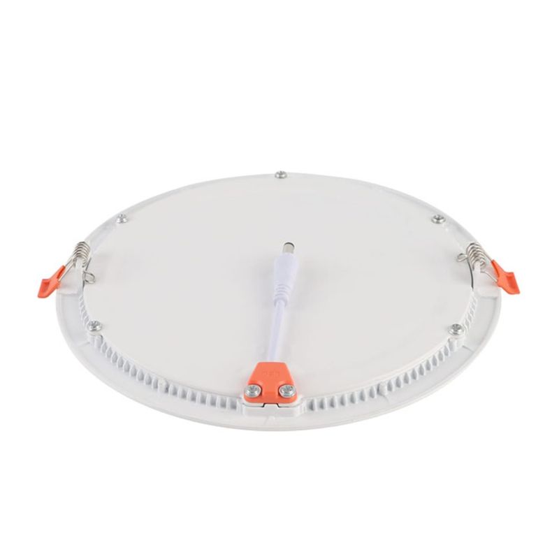 GENERICO - Panel Led Eco Embutido Redondo 18w Want Pack 2 Unidades LUZ NEUTRA