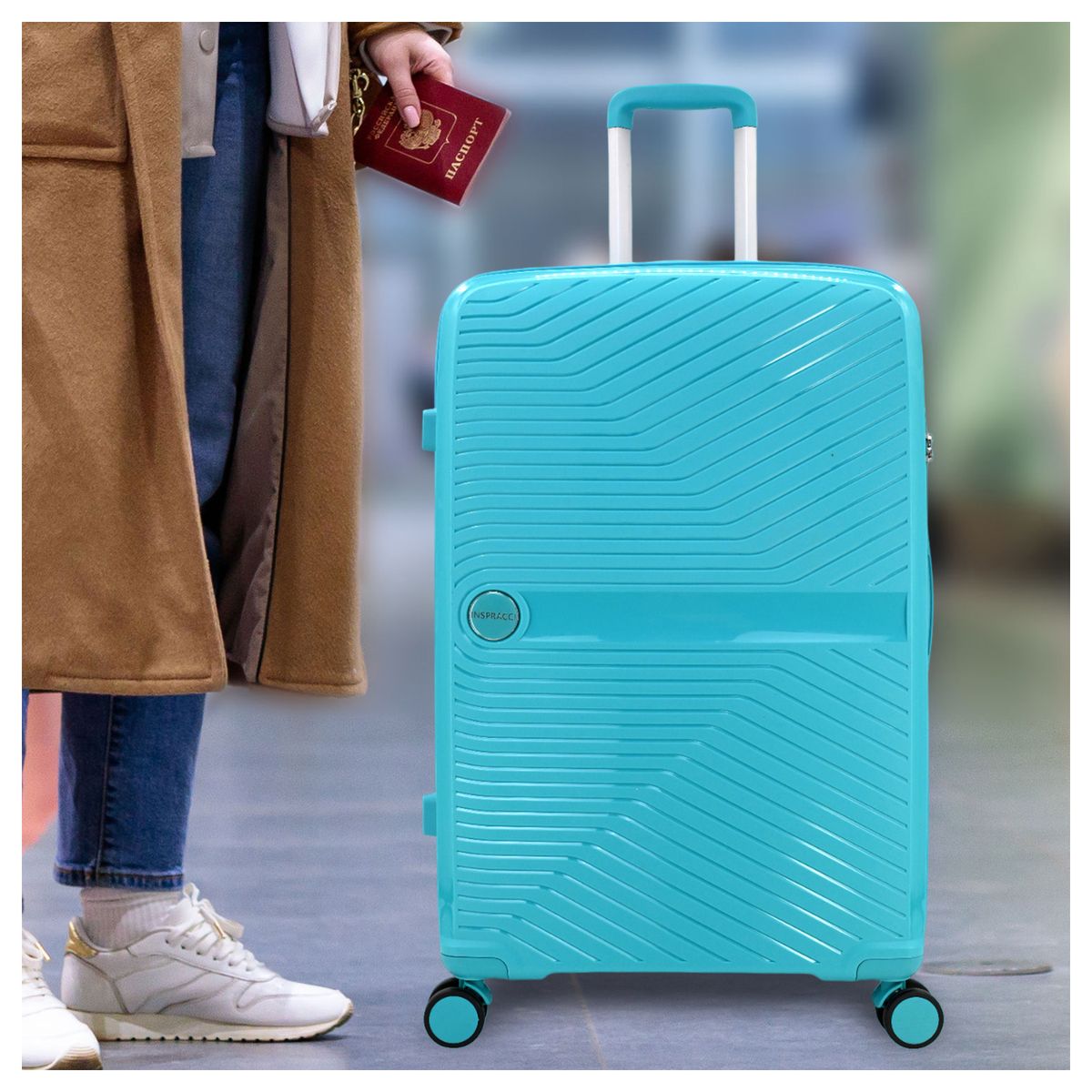 INSPIRACCI - Set Maletas Rígidas Niza SML