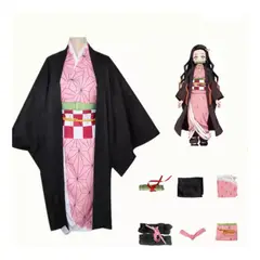 FROM MEIGGS - Disfraz Cosplay Nezuko para Niñas y Adultos Halloween