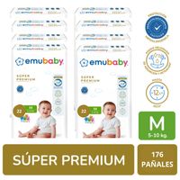 Premium M x8 176 pañales