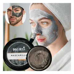 DOLCE BELLA - Mascarilla facial de arcilla removedora de impurezas.