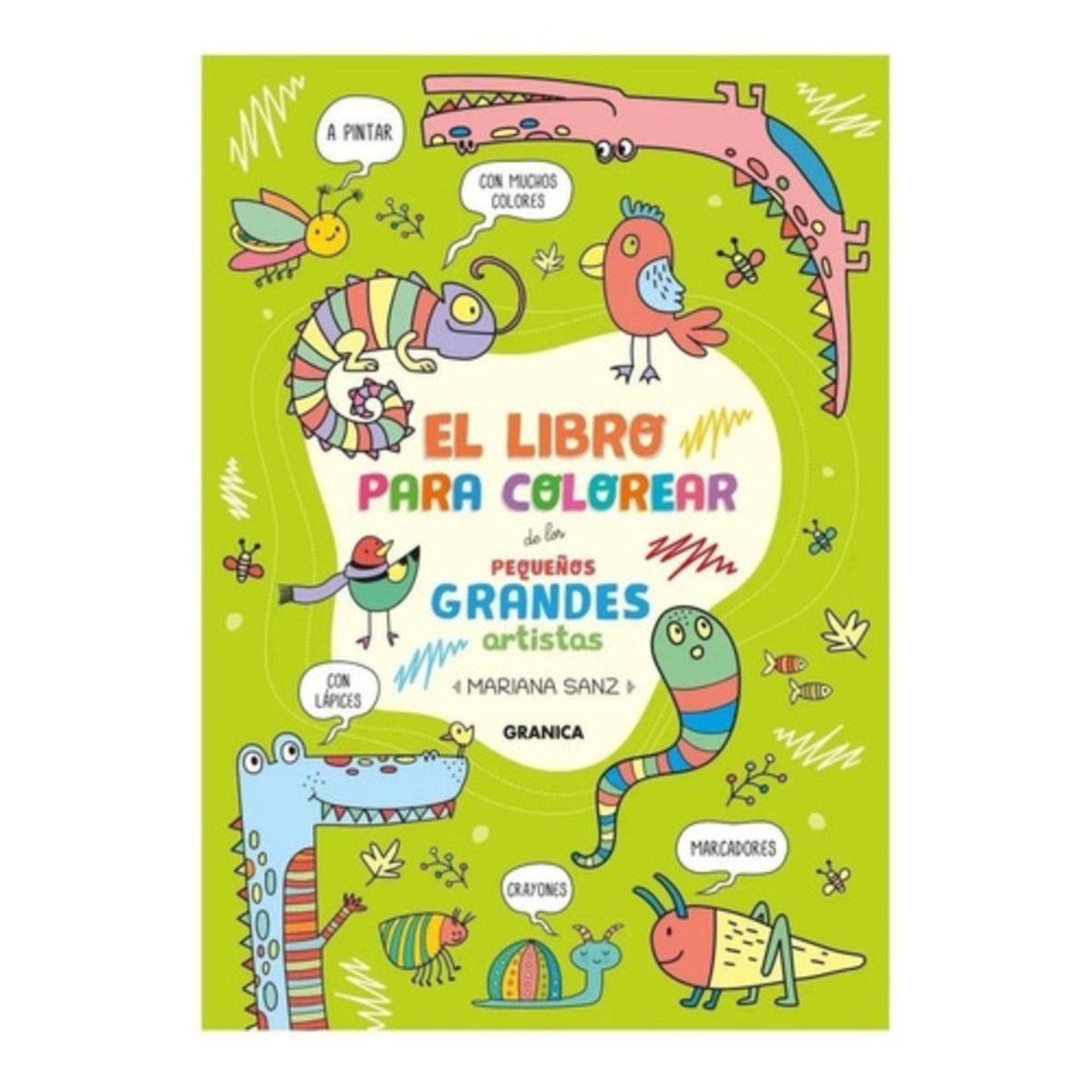 GRANICA - Libro Para Colorear De Los Pequeños Grandes Artistas - Sanz