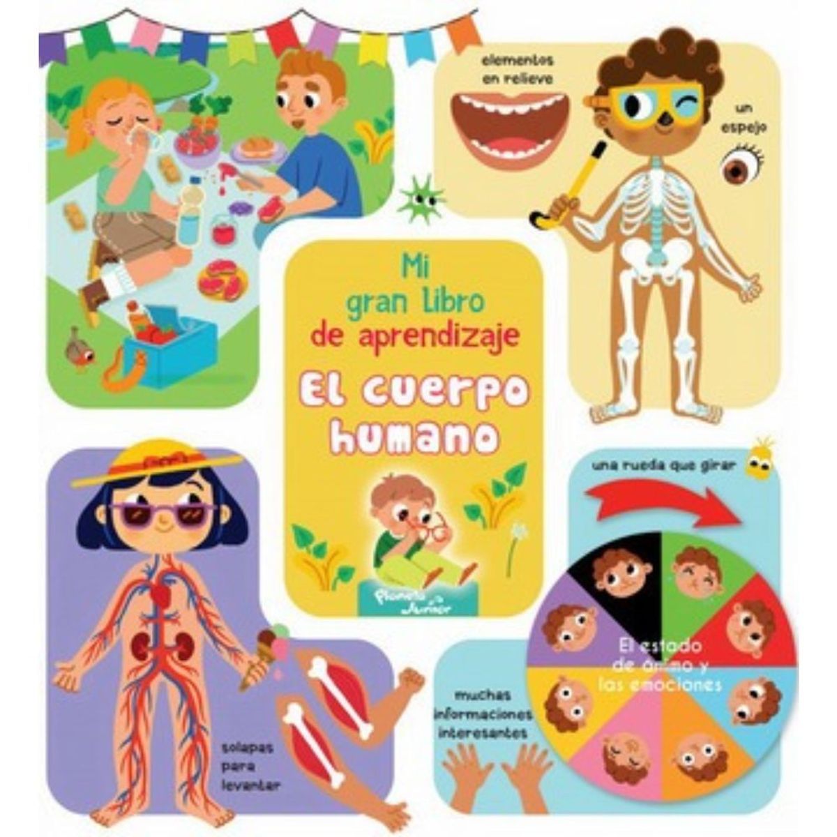 PLANETA JUNIOR - Mi Gran Libro De Aprendizaje - El Cuerpo Humano