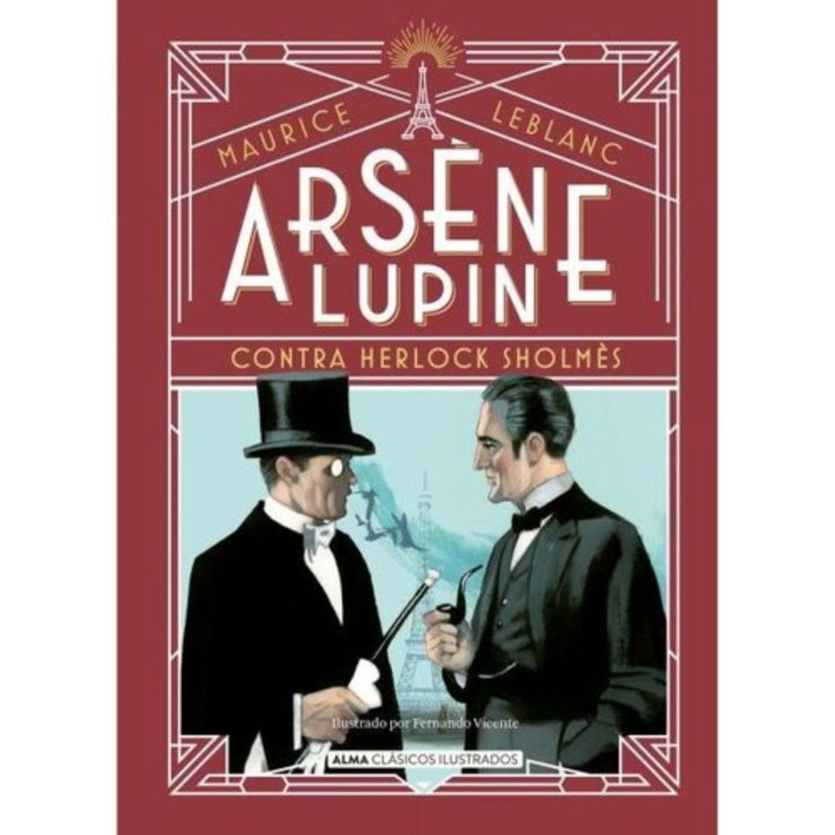 ALMA - Libro Arsene Lupin Contra Herlock Sholmes - Maurice Leblanc