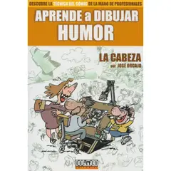 DOLMEN - Libro Aprende A Dibujar Humor: La Cabeza - José Orcajo