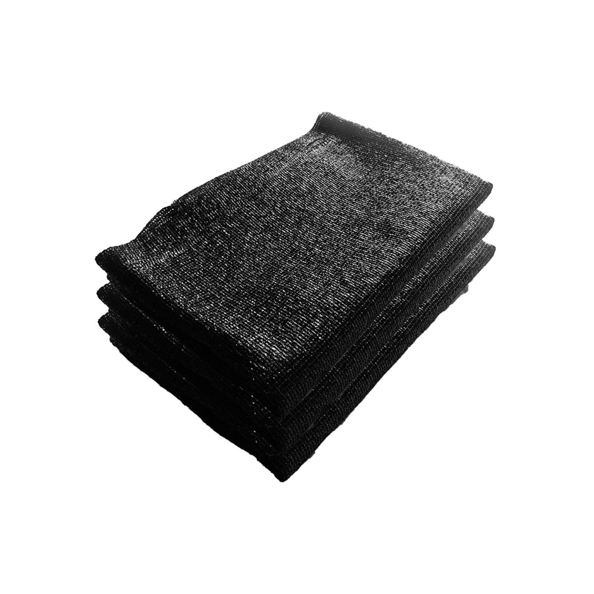 QRUBBER - Malla Raschel Negra  2,1 x 100 Mts. Sombra 80% - QRubber