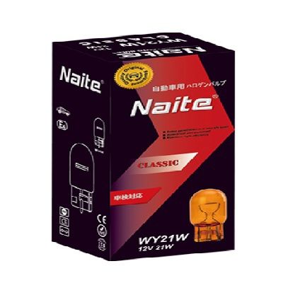 Ampolleta Auto 10uni Naite T20 Wy21w5w 12v 215w Ambar