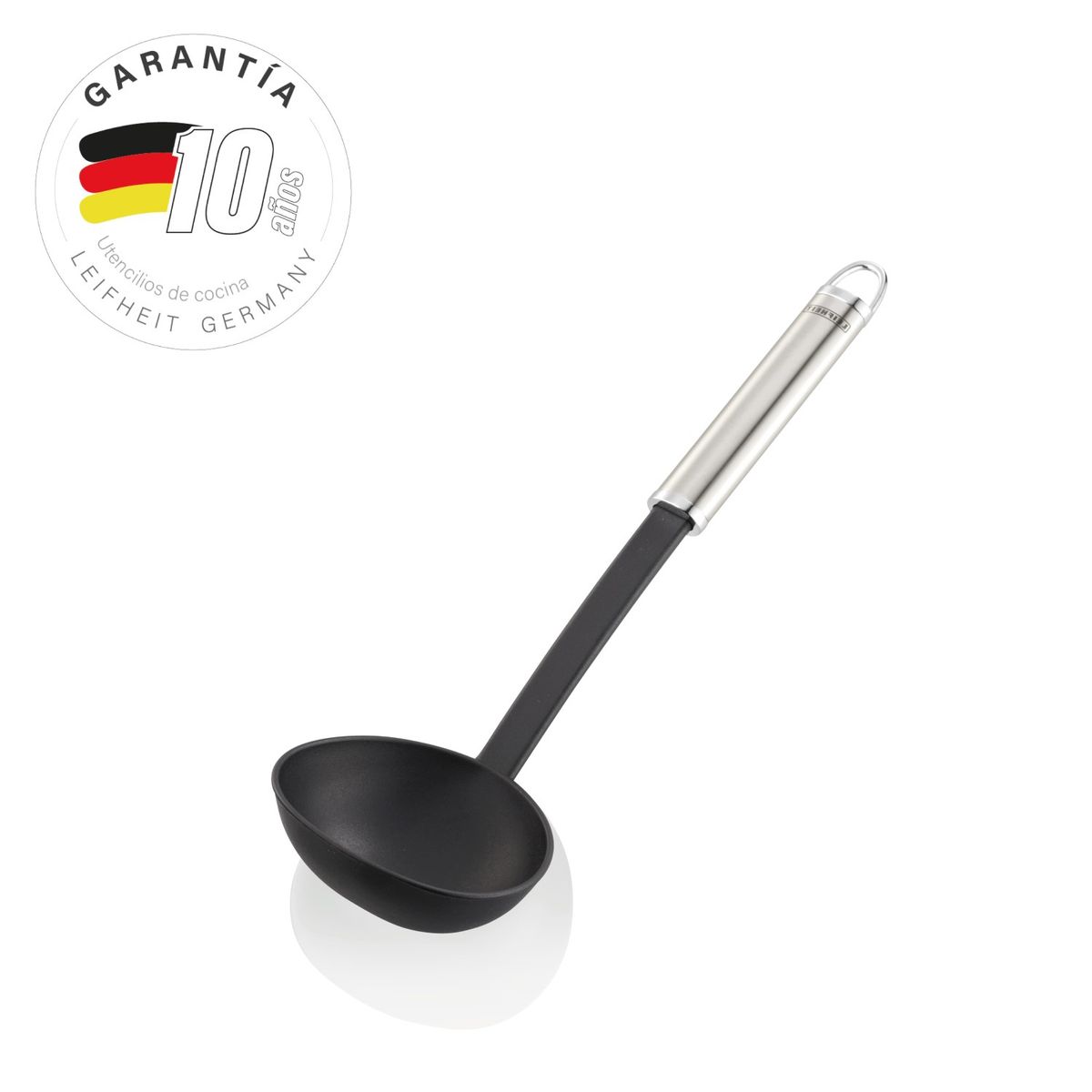 LEIFHEIT - Cucharón de nylon y acero inoxidable
