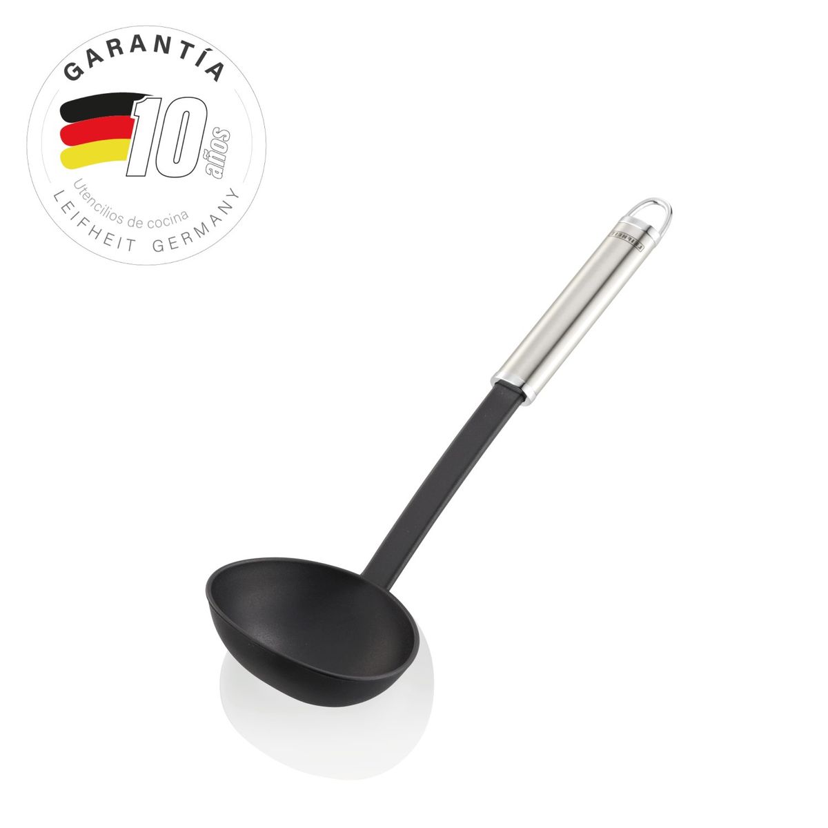 LEIFHEIT - Cucharón de nylon y acero inoxidable