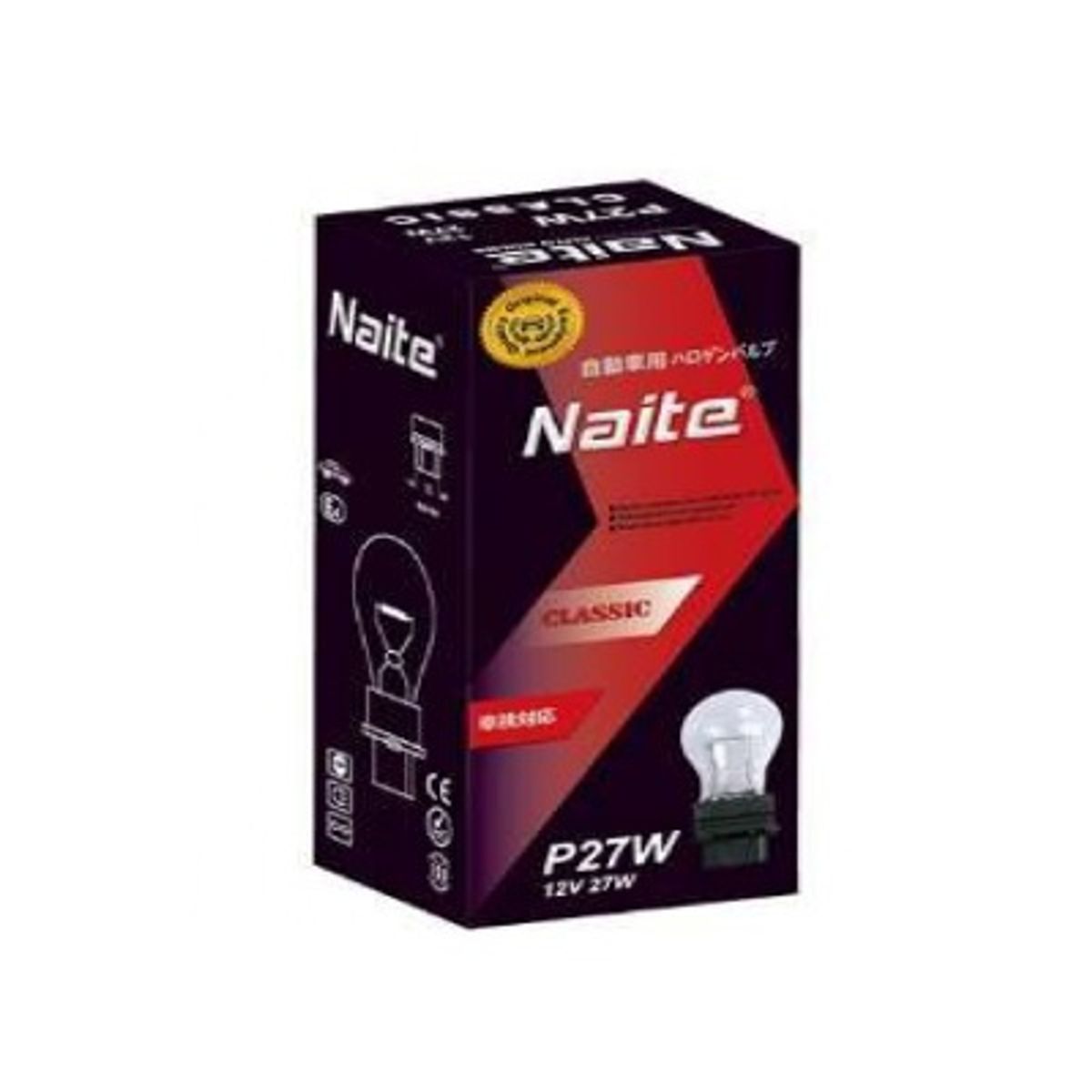 FLAMINGOS - Ampolleta Auto 10u Naite Bombilla Halógena 3156 12v 27w